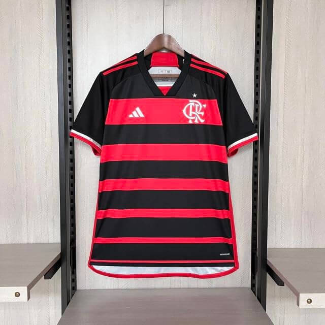 Camisa Flamengo Home 2024/25 - Masculina Torcedor