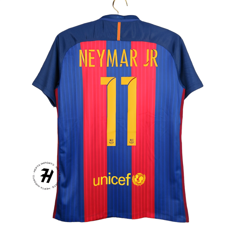 Camisa Barcelona - Retrô 2016/17 - NEYMAR JR