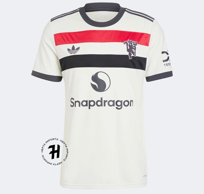 Camisa Manchester United Third 24/25 s/n° Torcedor Adidas Masculina - Branco