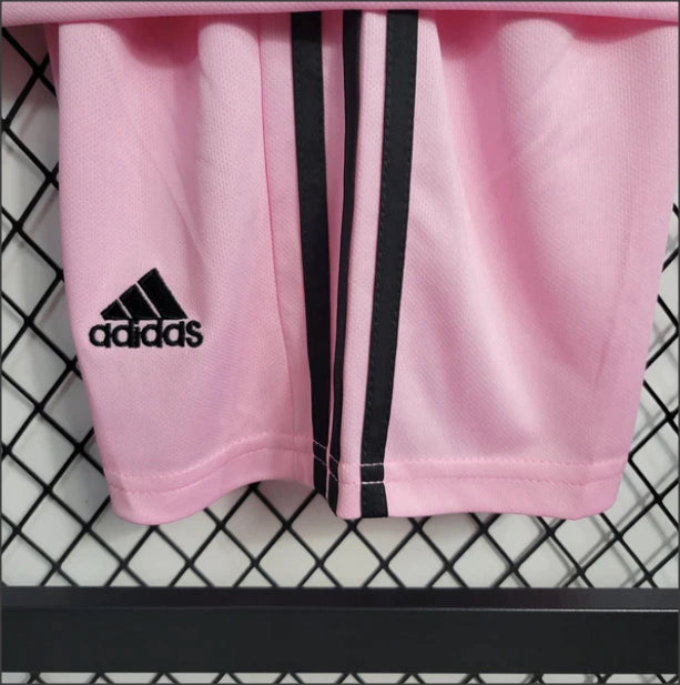 Kit Infantil Inter Miami Adidas 23/24 - Rosa