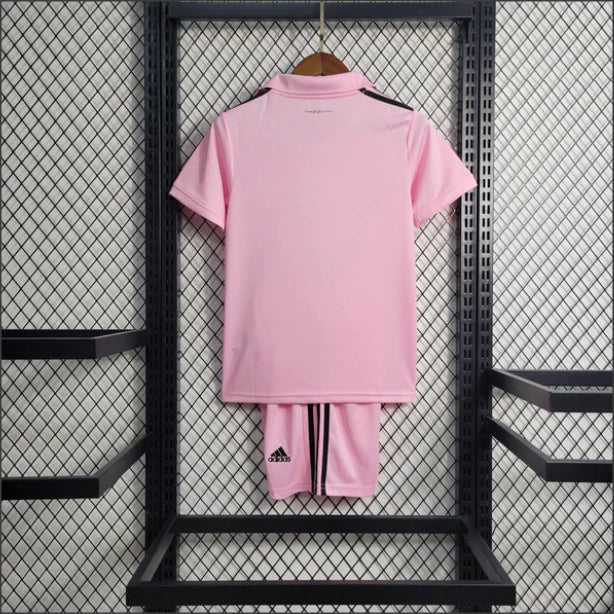 Kit Infantil Inter Miami Adidas 23/24 - Rosa